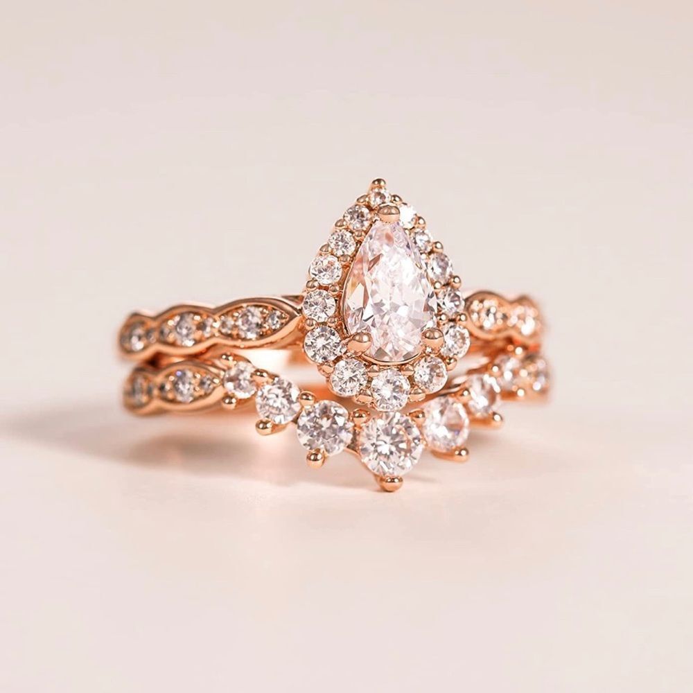 Vintage Handmade Ring Set